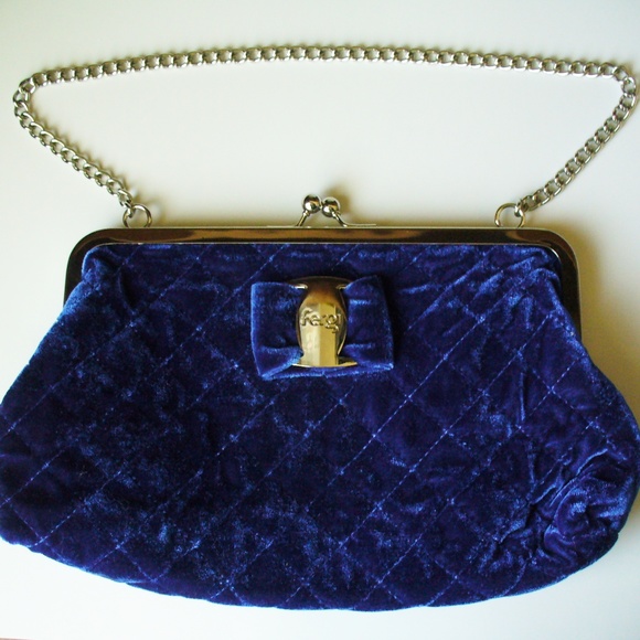 royal blue handbags clutches